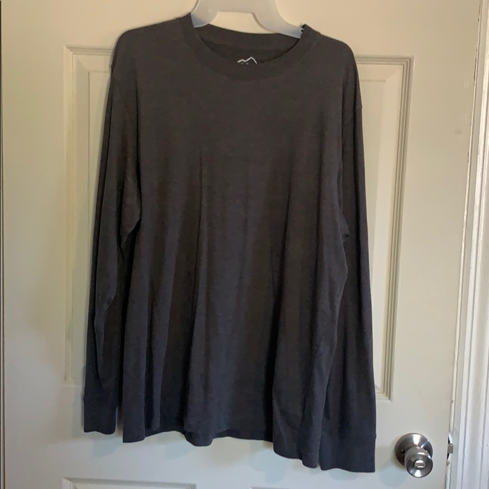 Eddie Bauer Long Sleeve Grey Tee